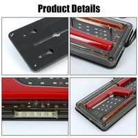 Feux arrière 24V feux de camion clignotant remorque clignotant lampe LED position de brouillard queue frein arrière indicateur de marche arrière accessoires de voiture