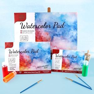 Bloc de papier <span class=keywords><strong>aquarelle</strong></span> A5 Xin Bowen 300GSM, 15 feuilles, facile <span class=keywords><strong>à</strong></span> détacher, 50% coton, sans acide, pour <span class=keywords><strong>dessin</strong></span> <span class=keywords><strong>aquarelle</strong></span> - Product Image 6