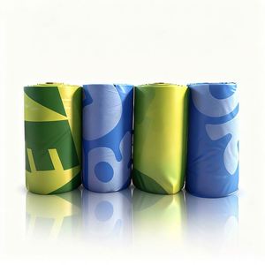 Sacs à déjections canines parfumés, écologiques, robustes et simples pour un nettoyage frais et hygiénique en extérieur - Product Image 1