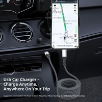 Câble de charge rapide USB-C vers Type C 1M 3M en nylon tressé 3A PD 60W pour iPhone 18 17/16/15 Pro Max Air Macbook iPad Pro