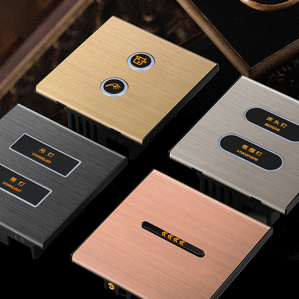 High Quality Contemporary Style Waterproof PC Material Hotel Use Electrical Switches and Sockets