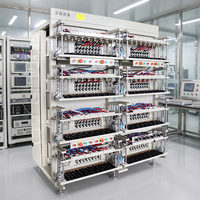 Sistema de Formación de Baterías Langtian LT-FR-A-17, Probador de Capacidad de 64 a 512 Canales, Módulo de Paquete de Celdas Cilíndricas, Prismáticas y de Bolsa, Personalizado para Laboratorio