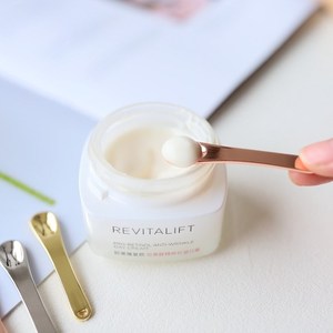 Rose Gold <b>Mini</b> Metal Cosmetic Spatula Face Cream Spoon Makeup Applicator Beauty Mask Skin Care Tool - Product Image 3