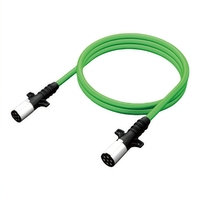 قابس مقطورة أمريكي بطول 15 قدمًا بـ 7 سنون مصنوع من الزنك مع كابل RVV/RWV/نابضي 4*14AWG+2*10AWG+1*12AWG