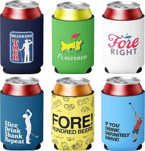 Can Coolers for Golf Neoprene Cans and <b>Bottles</b> Coolies Great Funny Golf Tournament Gift for Golfers Personalized s - Product Image 1