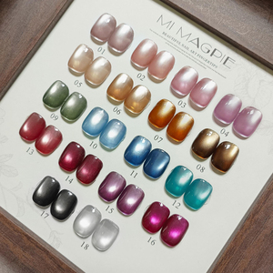 AILANUO Esmalte de Uñas en Gel Ojo de Gato Marrón, Libre de HEMA y TPO, 15ml, Serie Café, Esmalte de Uñas Magnético UV al por Mayor - Product Image 2