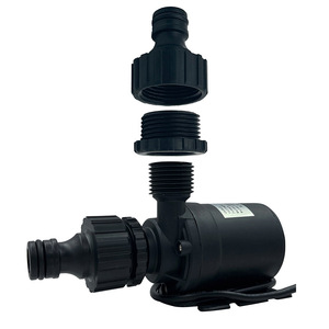 DC <b>Submersible</b> Water <b>Pump</b> Brushless Motor Ultra Quiet Aquarium Booster <b>Pump</b> Cylinder Shape F07926 - Product Image 1