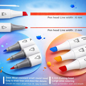 12 24 36 48 60pcs Hard PP Box Packing <b>Paint</b> Marker Pen for Rock Painting Set Water-Based Acrylic <b>Paint</b> Marker - Product Image 5