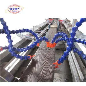 Anti Slip Outdoor Wood Plastic Composited WPC Door Frame Profile Decking Fence Making Machine