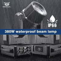 Luz Móvil de Cabeza 380 Profesional de Aleación de Aluminio Impermeable IP66 de 380W con Control DMX para Escenarios al Aire Libre