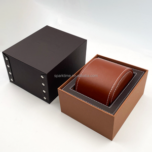SPARKTIME PU <b>Leather</b> <b>Watch</b> <b>Box</b> <b>Watch</b> Display Storage <b>Box</b> Single Slot Travel Roll <b>Watch</b> <b>Box</b> - Product Image 5