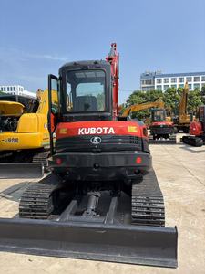 รถขุดขนาดเล็ก Kubota U55-4 มือสองจากญี่ปุ่นแท้ น้ำหนัก 5.5 ตัน แบบ Zero Tail Swing รถขุดไฮดรอลิกขนาดเล็ก สภาพดี ขาย - Product Image 4