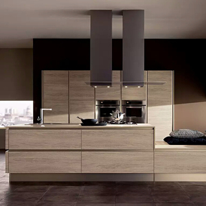 Armadio da cucina americano stabilito dell'armadio della tailandia della tabella del fornitore della copertura della gamba di plastica all'aperto dell'acciaio inossidabile del cemento della fibra - Product Image 3