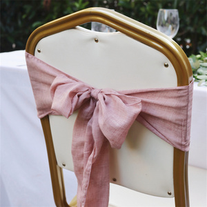 Home Party Banquet Chair <strong>Belt</strong> Covers Bows Ties Chair <strong>Sashes</strong> Wedding Decoration - Product Image 1