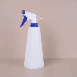 Wholesale 500ml HDPE White Detergent Bottle Cleanser Trigger Spray Bottle Plastic Pump Chemical Trigger Sprayer Bottle