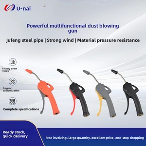 Pistola de Aire Neumática de Alta Presión U-NAI UN-820, con Tubo de Acero de 7mm de Grosor, para Fábrica o Taller - Product Image 2