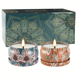 Frascos Decorativos para Velas con Tapa Blanca Mate, Empaque de Regalo Premium para Invitados de Boda, Colección Boutique - Product Image 1