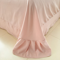 Belle Floral doux lavé microfibre imprimé été tombola Patchwork couette ensemble de literie climatiseur couettes minces avec jupe