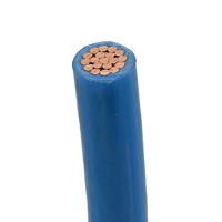 Cable Eléctrico THW THHN de 2.5mm 4mm, Cable de Cobre con Aislamiento de PVC de un Solo Núcleo