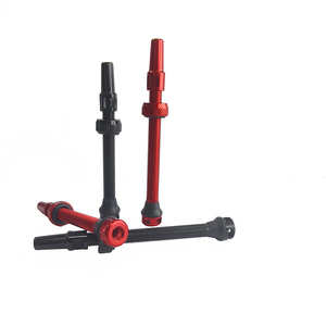 Válvula Presta <span class=keywords><strong>Tubeless</strong></span> para Bicicleta de Montaña, Fabricada en Aluminio CNC, Logo/Caja/Largo Personalizables, 11 Colores, Núcleo Desmontable - Product Image 2