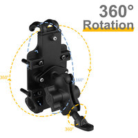 Support de téléphone pour vélo populaire, 8 griffes, rotation à 360 degrés, support de téléphone portable pour smartphone, support de téléphone pour vélo électrique, moto