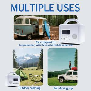 Station d'alimentation portable d'extérieur 200 W 192 Wh, batterie lithium-ion rechargeable avec sortie Type-C, source d'alimentation par panneau solaire - Product Image 5