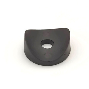 Furniture Felt <b>Pad</b> Plastic Anti Slip Black Crescent Connector For Table <b>Chair</b> Parts - Product Image 4