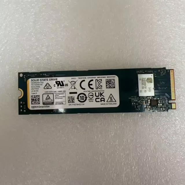 Used 1TB NVMe SSD KBG60ZNV1T02 PCIe 4.0 M.2