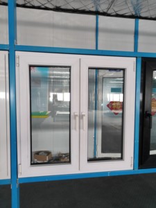 Lớn Đức tiết kiệm năng lượng uupvc Vinyl nghiêng trượt PVC và biến Windows kính đôi với con lăn màn trập - Product Image 2