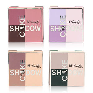 Velvet Cruelty Free Blank Palette de fards à paupières coquine personnalisée 3 en 1 <span class=keywords><strong>Orange</strong></span> Recharge Quad Multi Chrome Palette de fards à paupières - Product Image 1