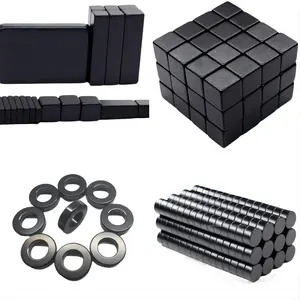 Neodymium Industrial Magnetic Materials Strong Magnet Sheet Cube Rectangle Square Ring Epoxide Plating Welding Earth Magnets Neodymium