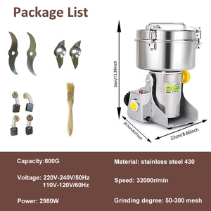 <span class=keywords><strong>Prix</strong></span> de gros Moulin à poivre ménager électrique automatique 800g en acier inoxydable - Product Image 2
