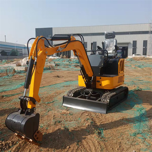 Mini-excavatrice sur chenilles de 1,5 tonne avec rayon de braquage court pour usage agricole et de construction - Product Image 1