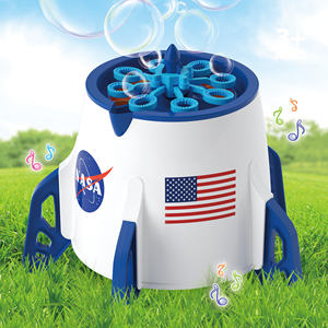 Máquina <span class=keywords><strong>de</strong></span> Burbujas <span class=keywords><strong>de</strong></span> Cohete Personalizable, <span class=keywords><strong>Juguetes</strong></span> Hechos <span class=keywords><strong>de</strong></span> Plástico Resistente - Product Image 2