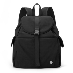 Sac à dos de sport décontracté noir grande capacité résistant à l'eau unisexe pour voyages en plein air - Product Image 5