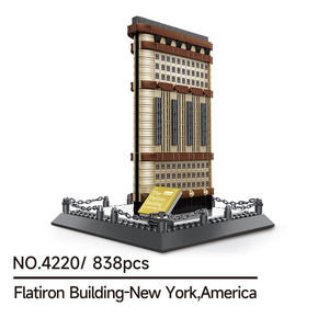 Wange 4220 Flatiron Building, Bloques de Plástico Creativos, Modelo de Ladrillos, Juego de Bloques de Construcción Educativos para Niños, Juguete de Plástico - Product Image 6