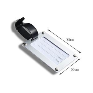 Popular Colorful Sublimation Blank Luggage <b>Tags</b> <b>Name</b> ID Address Aluminum Metal Suitcase Bag <b>Tag</b> - Product Image 6