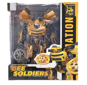 Aleación deformación figura de acción juguete robot modelo coche ambulancia avión vehículo ornamento coche de juguete Prime - Product Image 4