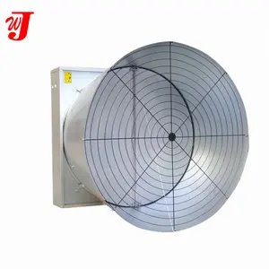 1380mm High Efficiency Butterfly Door Cone Fan For Farm Greenhouse Cooling And Ventilation