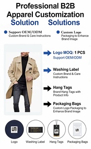 Giacche <span class=keywords><strong>Trench</strong></span> Invernale da <span class=keywords><strong>Uomo</strong></span> Sottili a Manica Lunga con Tasche, Cappotti Lunghi alla Moda, all'Ingrosso OEM, di Grande Successo - Product Image 2