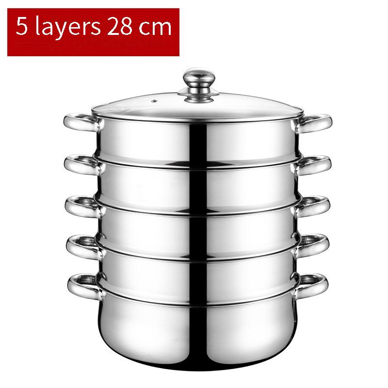 5 layers silver