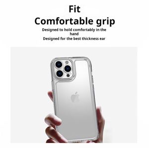X713-1 ขายส่งเคสโทรศัพท์มือถือ Xs Max 1.5 มม. วัสดุ TPU PC แข็ง สำหรับ Fundas Iphone 16 Pro Max ใส รุ่น I Phone Cas - Product Image 3