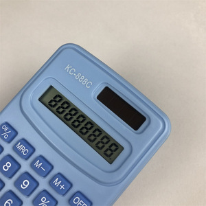 Kc-888c Portable Calculator Macaron Color Mini For Students Battery Powered - Product Image 3