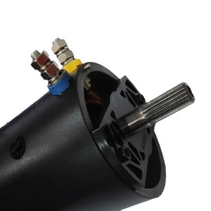 Motor de la serie DC de 130 mm con montaje de brida, con escobillas, totalmente encapsulado para equipos mecánicos - Product Image 3