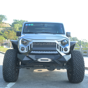 <span class=keywords><strong>X</strong></span> stile Bull <span class=keywords><strong>bar</strong></span> anteriore per Jeep Wrangler JK Rubicon paraurti 4x4 paraurti da MAIKER - Product Image 5