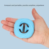 Nouveau Balle de massage anti-stress de haute qualité pour exercices des doigts, en silicone avec ventouse, vente en gros, couleur rouge, anneau de décompression