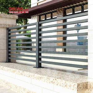 Portails et clôtures préfabriqués en aluminium – Clôture de jardin, patio et cour arrière durable en aluminium - Product Image 1