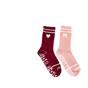 Wholesale CMAX Custom Logo Ruffle Yoga <b>Socks</b> – OEM New Design Embroidery Pilates <b>Sock</b> for Women, Fitness Grip <b>Socks</b> - Product Image 1
