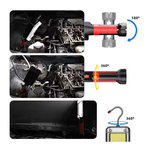 Linterna de Emergencia Multifuncional para Automóvil, Recargable, LED, Magnética, Brillante, Resistente al Agua IP65, para Exteriores - Product Image 5