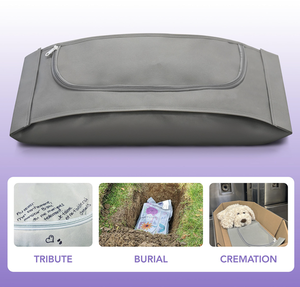 犬用ボディボックス環境に優しいペット棺ボディバッグ犬と猫のためのペットの埋葬バッグの棺すべてのペットの埋葬火葬 - Product Image 3